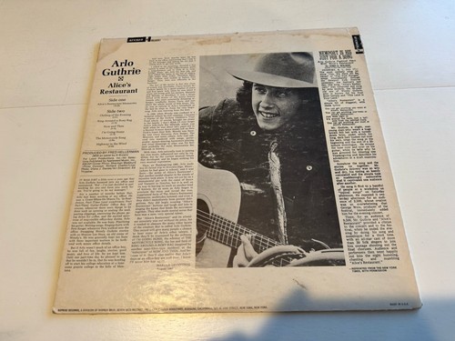 Arlo Guthrie Alice’s Restaurant Vinyl Record LP - Picture 2 of 10