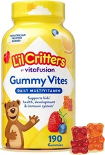 L'il Critters Gummy Vites Daily Kids Multivitamins Assorted Fruit Flavors for...