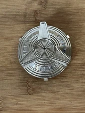 Pedal Car Parts, AMF Chrome Plastic Hubcap