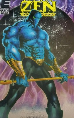 Zen Intergalactic Ninja #0 1994 Entity Comics Foil Cover Comic Book