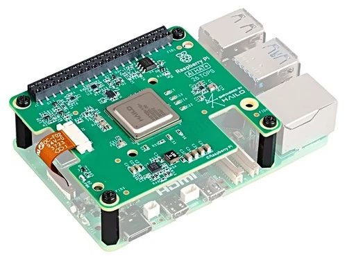 RASPBERRY PI AI HAT+ 26 TOPS Zubehör: Erweiterungsplatine Komp: Hailo-8L acceler