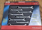 NOS SEARS Craftsman METRIC & SAE 8pc. Reversible Ratcheting Wrench Set 42505 USA