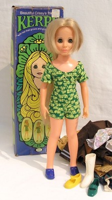 Vintage Ideal Growing Hair Kerry Crissy Doll w/ Original Box & Clothes Shoes