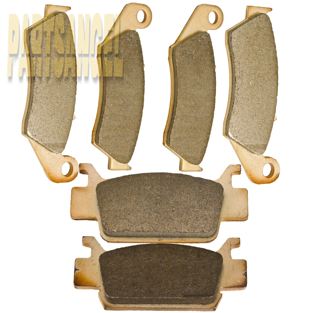 Caltric Pastillas De Freno Delanteras Traseras Compatibles Con Honda Trx700 Trx-700 Trx 700Xx Trx-700Xx 2008-2011 - Foto 7