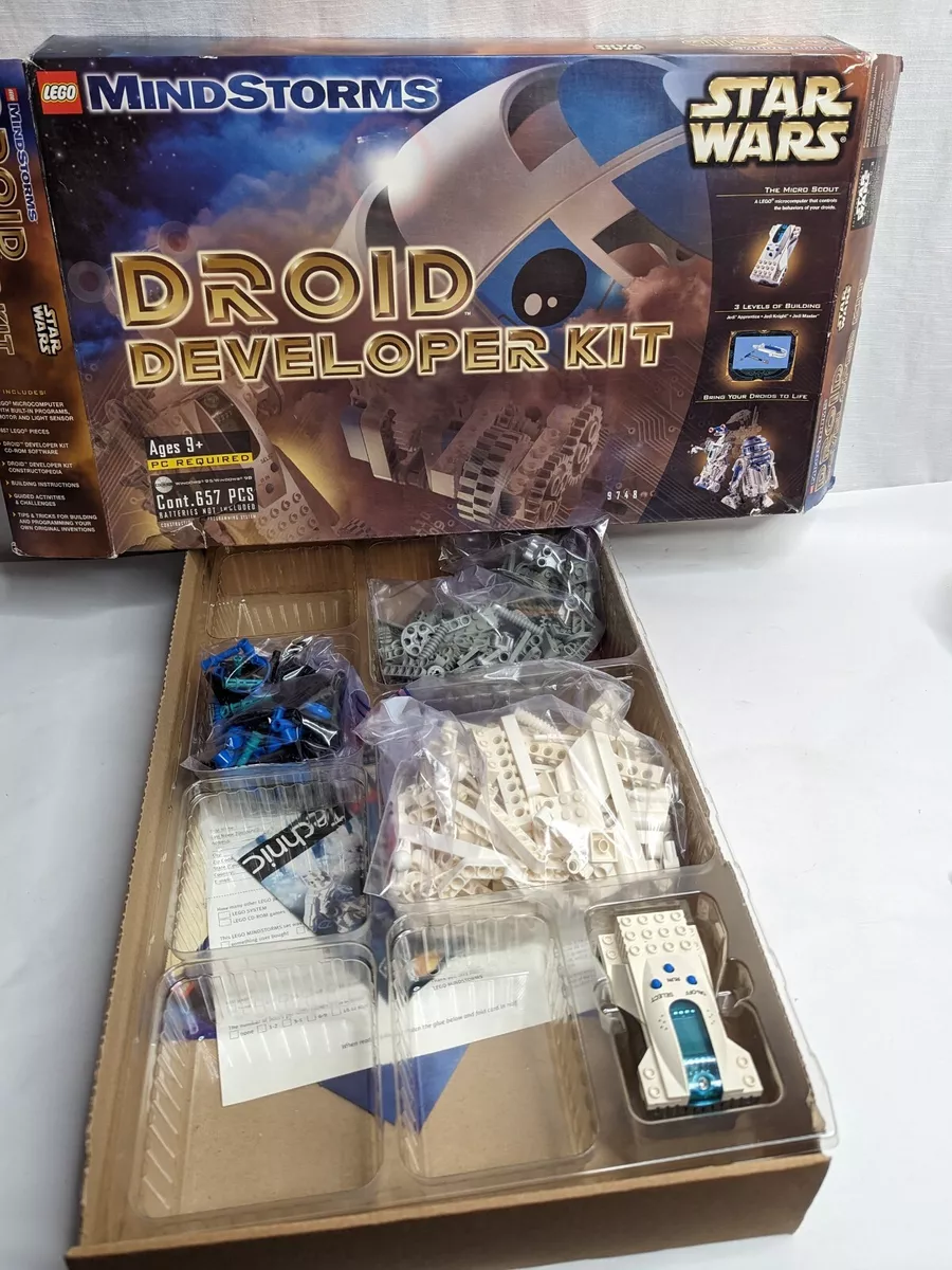 LEGO Star Wars Droid Developer Kit 9748 w/ Scout CD-ROM, Incomplete | eBay