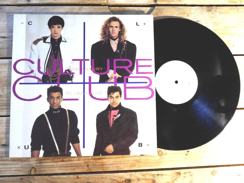CULTURE CLUB FROM LUXURY TO HEARTACHE LP 33T VINYLE EX COVER EX ORIGINAL 1986 - Photo 1/1