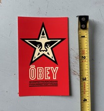 Obey Giant Vinyl Sticker Shepard Fairey Red Star Seven Foot Four Andre The Giant