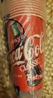 Vintage Coca Cola Waxed Paper Cups 12 Oz 100 Ct Original Wrapper