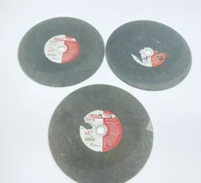 LOT OF 3 UNUSED SAIT 23450 METAL CUT-OFF WHEEL 14"x1/8"x1" 5400RPM PORTABLE SAW
