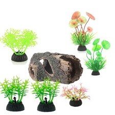 Fish Tank Decoration,onaments for Aquarium Tank, Starfish Barrel , Aquatic Plant