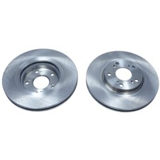 MAXGEAR 2X Disco De Freno Delante Ø296 Mm Ventilado Para Honda Accord VIII CU