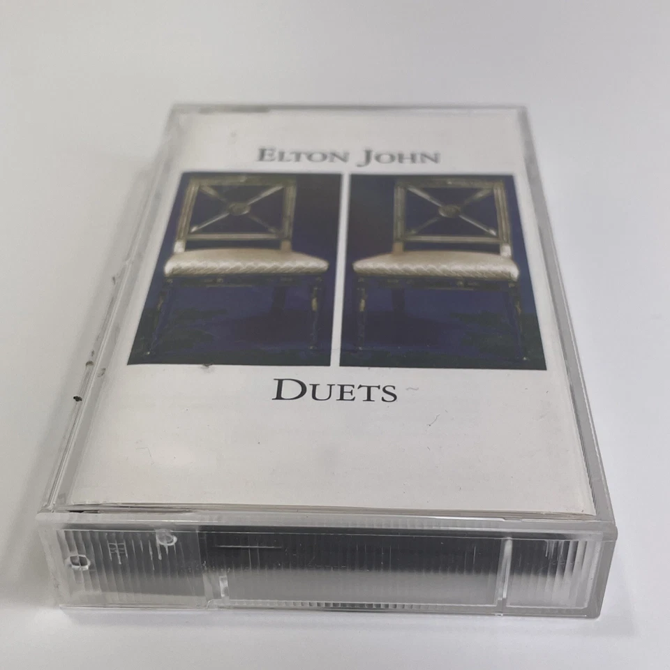 Canada Import: Elton John, Duets (Audio Cassette Tape, 1993) Black Cart - Image 4 of 4