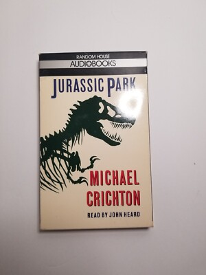 Jurassic Park Audio Books, 2 Cassettes Random House Audio Books Michael ...
