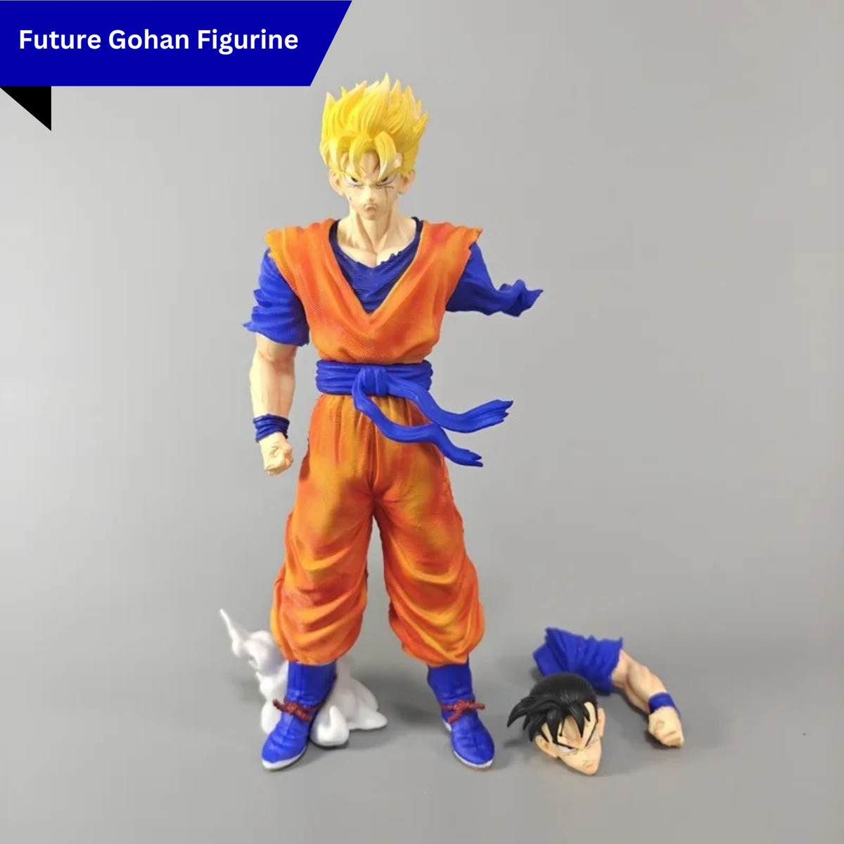 Figurine Dragon Ball Z Gohan PVC 25 Cm - Statue Manga Anime - Neuve Sous Emballage