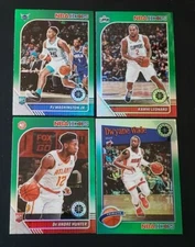 2019-20 NBA Hoops Premium Stock GREEN PRIZMS Parallels You Pick