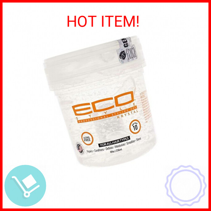 Eco Style Professional Styling Gel Krystal, 8 Ounce eBay