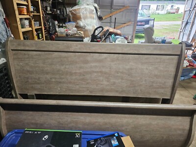 ASHLEY FURNITURE...Queen Bed Frame and Dresser with Mirror
