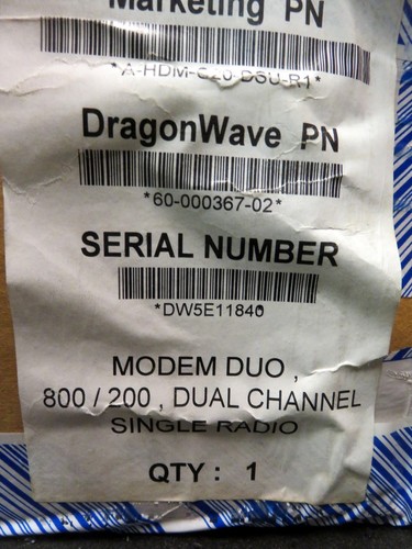 DragonWave 800/200 Horizon Wireless High Capacity Native Ethernet 60-000367-02 - Picture 6 of 6