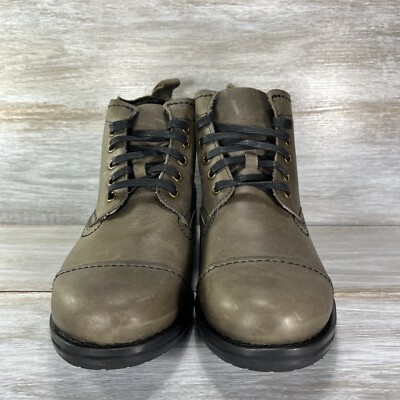 J.Shoes Men\'s Olive Green Leather Chukka Ankle Boots Size 11.5 J.Shoes Men main image 4