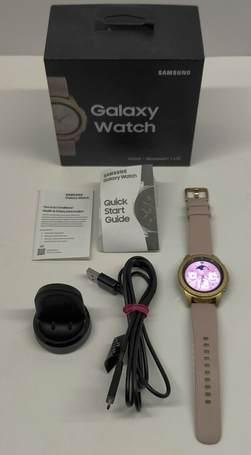 Samsung Sm-r815u Galaxy Watch Smartwatch (42mm GPS LTE Bluetooth) for sale  online | eBay