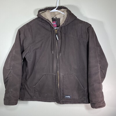 Berne Women's Heavyweight Dark Brown Coat Ladies WHJ43DBN