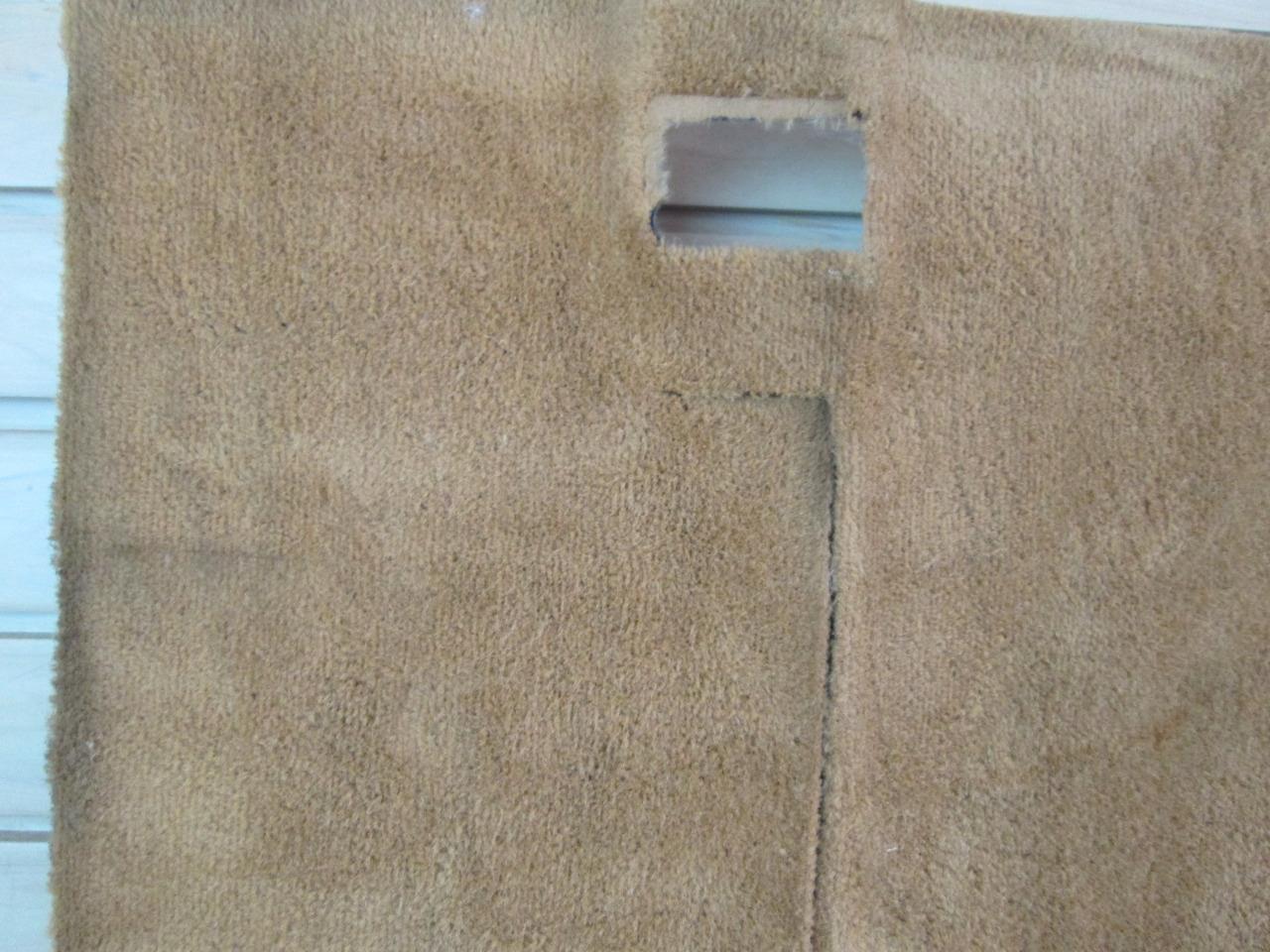 2002 Ferrari 360 Spider Right Passenger Interior Floor Carpet Beige