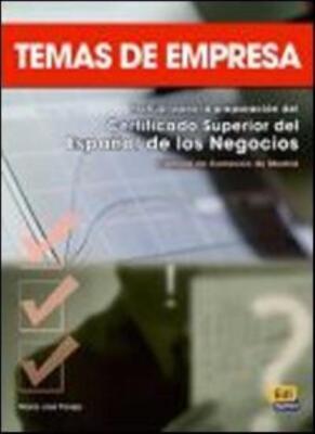 Temas De Empresa: Libro Del Alumno  (Spanish Edition) By Mar