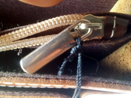 Borsa portadocumenti in pelle lucida Antica Cuoieria - Foto 10 di 12