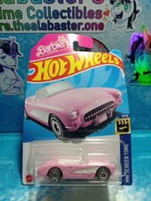 1956 Corvette Barbie The Movie 2023 Hot Wheels  Pink  NIP 1:64 Scale
