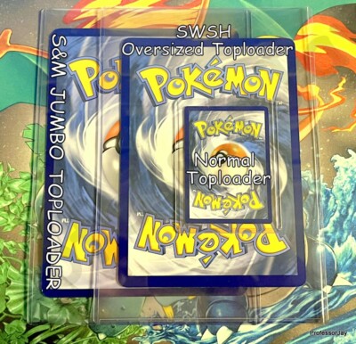 big pokemon card sleeves Amazon.com: Jumbo Card Sleeves (40pk Jumbo Sleeves - X-Large main image 1