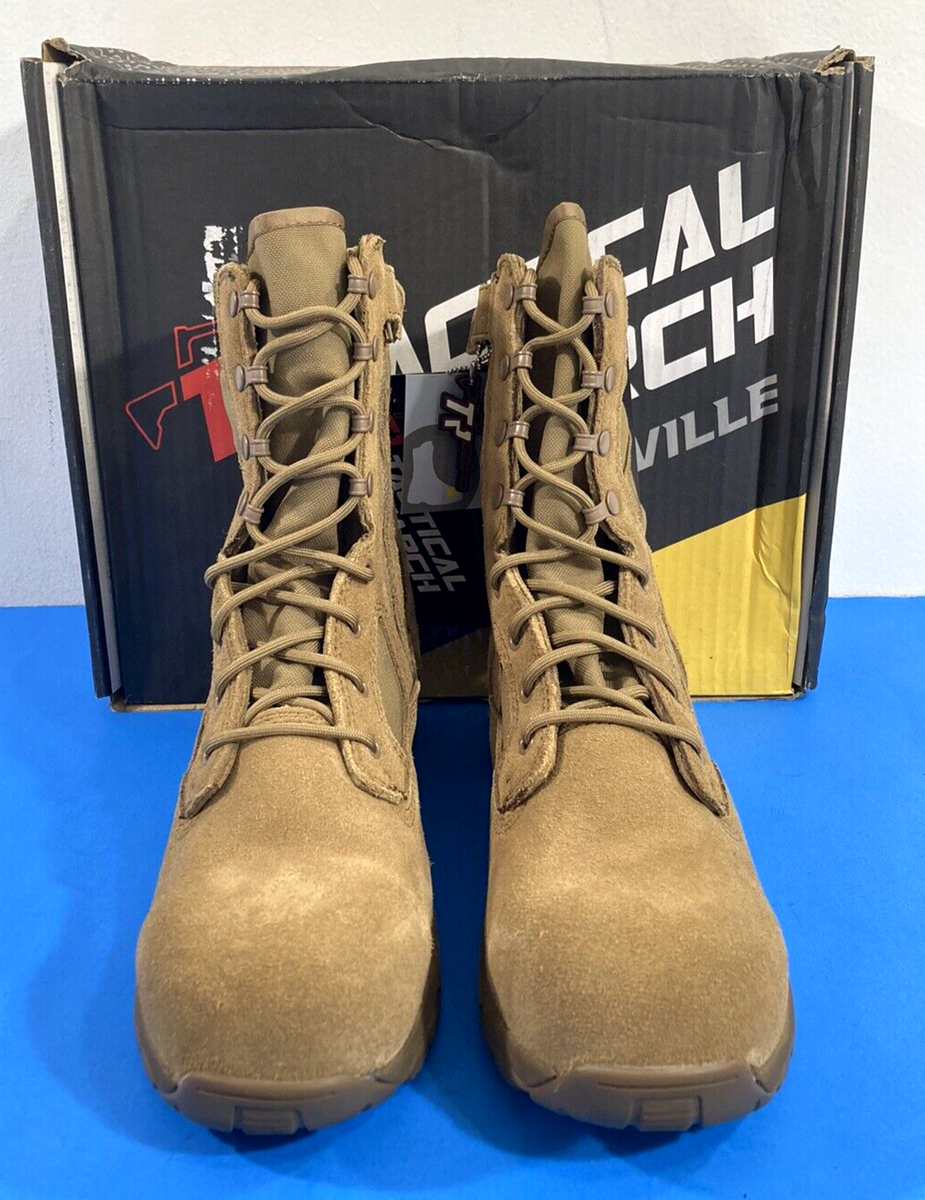 W NIB BELLEVILLE TACTICAL RESEARCH TR596ZCT SIDE ZIP SAFETY TOE