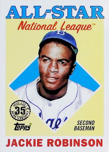 2023 Topps 88AS-11 1949 Leaders Jackie Robinson All-Star Los Angeles ...