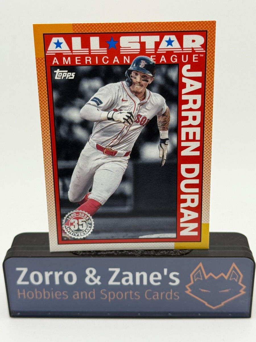 Jarren Duran 2025 Topps Series 2 1990 TOPPS ALL-STAR Insert 90AS 