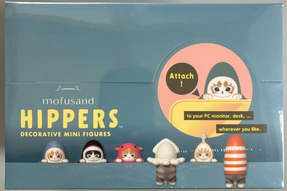 Sonny Angel Hippers x Mofusand Figure 1 Box 12 Blind Packs Sonny Angel Hippers x Mofusand Figure 1 Box 12 Blind Packs