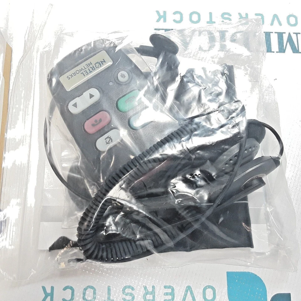 KIT ADAPTADOR AUDIO USB NORTEL CON AURICULARES MONOAURALES - NUEVO Foto 4 de 4