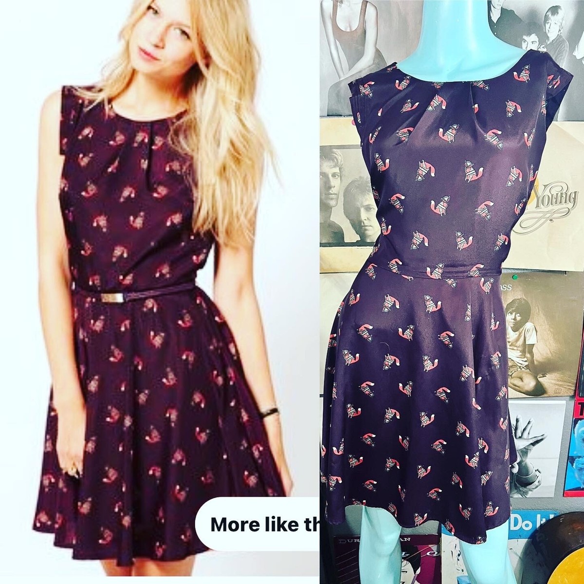 asos retro dress ASOS | Dresses | Asos Retro Bow Print Dress