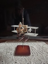 Vintage Folk Art Oldtimer  Double-Decker Airp...