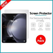 6-Pack LCD Clear HD Hydrogel Screen Protector for Android Samsung Galaxy Z Fold5