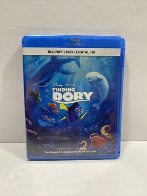 NEW DISNEY PIXAR FINDING DORY BLU RAY & DVD & DIGITAL HD