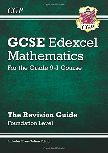21 Gcse Maths Edexcel Revision Guide Foundation Inc Online Edition For Sale Online Ebay