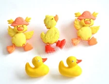 Puddle Jumpers / Novelty Duck Buttons Dress It Up Buttons / Shank Back