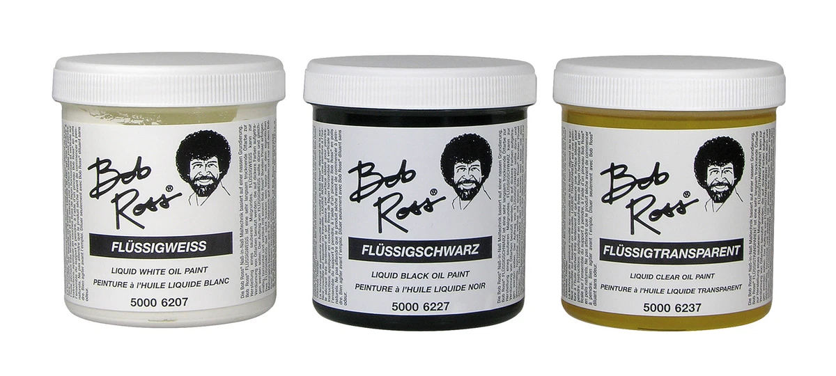 Bob Ross Liquid Base Coats White 500ml