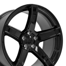2640 Gloss Black 20 Wheels Fit Dodge Challenger Charger 300 Set 2640 Gloss Black 20 Wheels Fit Dodge Challenger Charger 300 Set