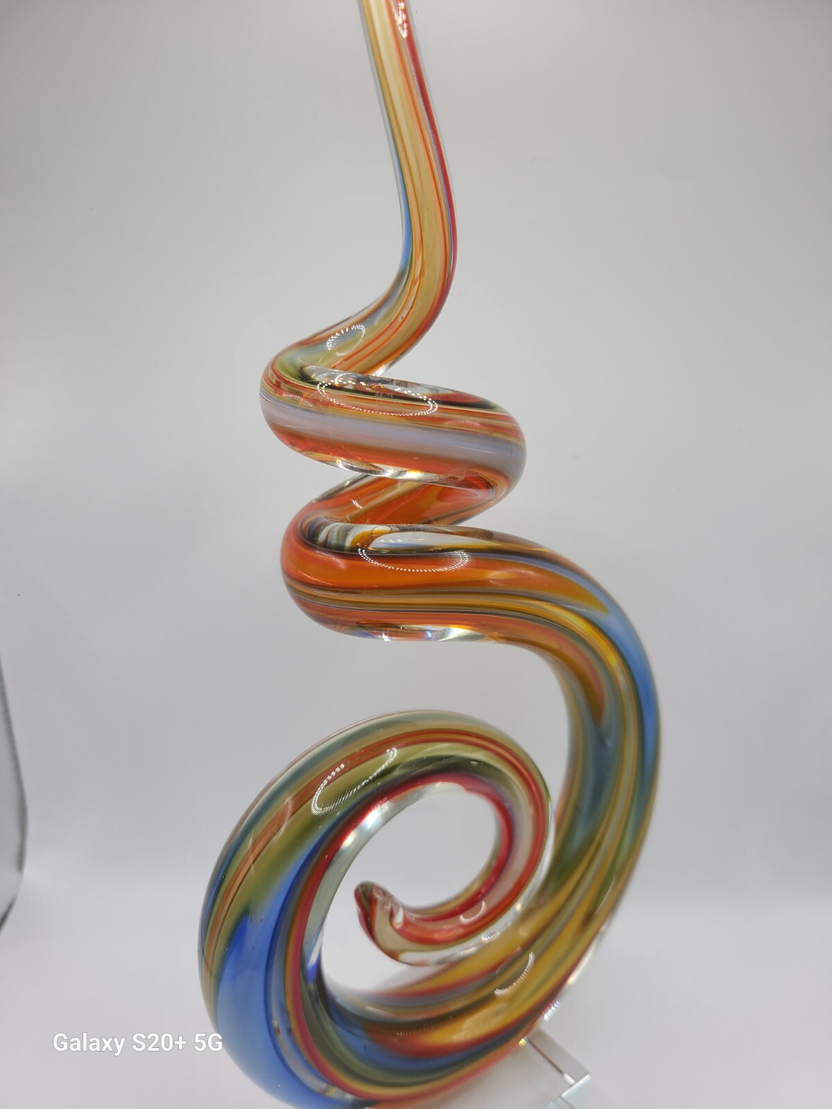 Murano like glass sculpture eBay