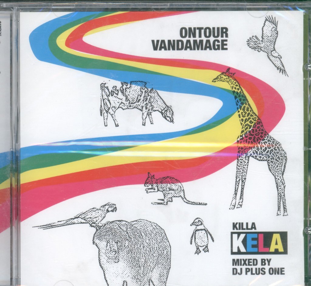 Killa Kela Ontour Vandamage CD Spit Kingdom 2007 Sealed 5050693181321