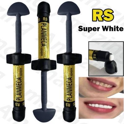 Dental Composite Resin Veneer Super White Hybrid Bright Aesthetic Light Cure RS