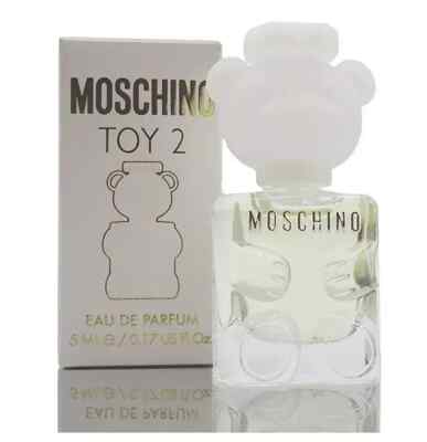 MOSCHINO TOY 2 for Women Mini Perfume 0.17 oz 5 ml Eau de Parfum Splash NEW