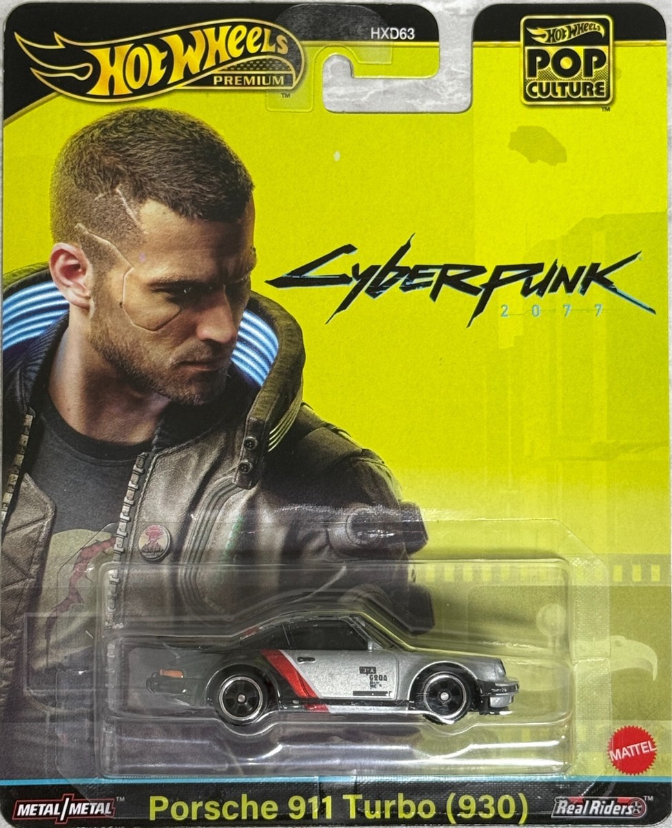 Hot Wheels Premium Pop Culture Cyberpunk Porsche 911 Turbo