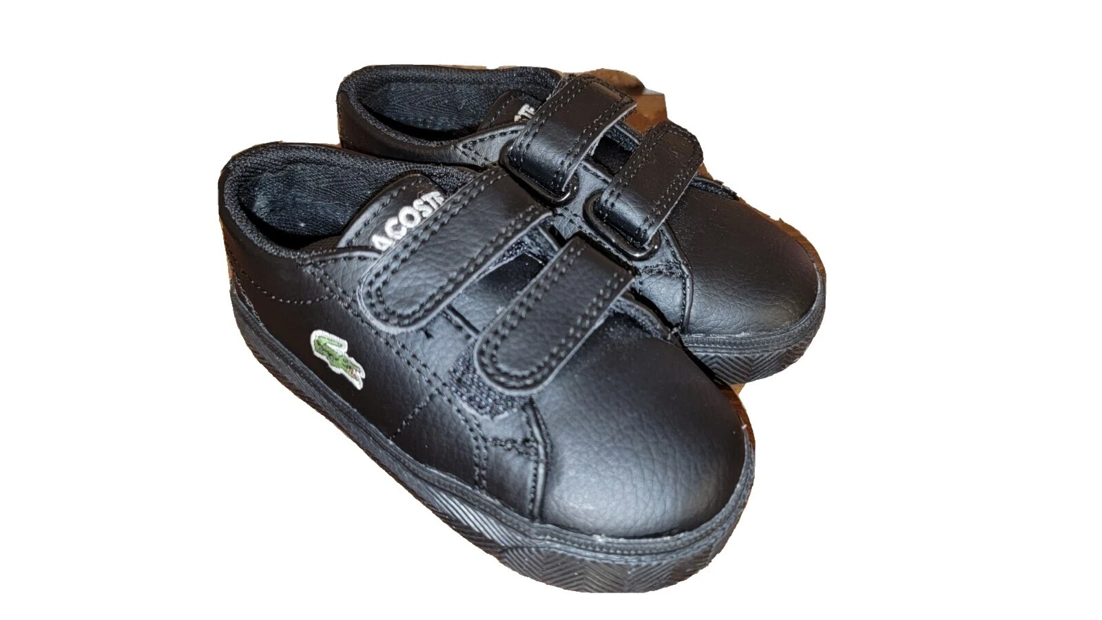 Lacoste Black Synthetic Shoes