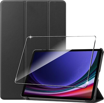 Case for Samsung Galaxy Tab S10 FE 10.9'' Tablet Cover / Glass Screen Protector